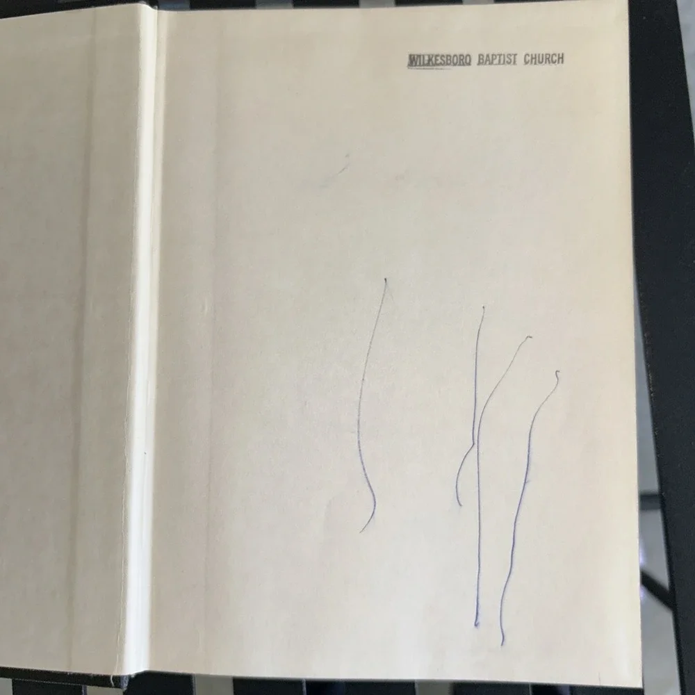Vintage 1956‎ Baptist Hymnal Convention Press Walter Hines Sims Hardcover Black